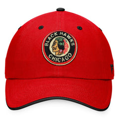 Chicago Blackhawks Fanatics Original Six Adjustable Hat - Red | Fanatics near me