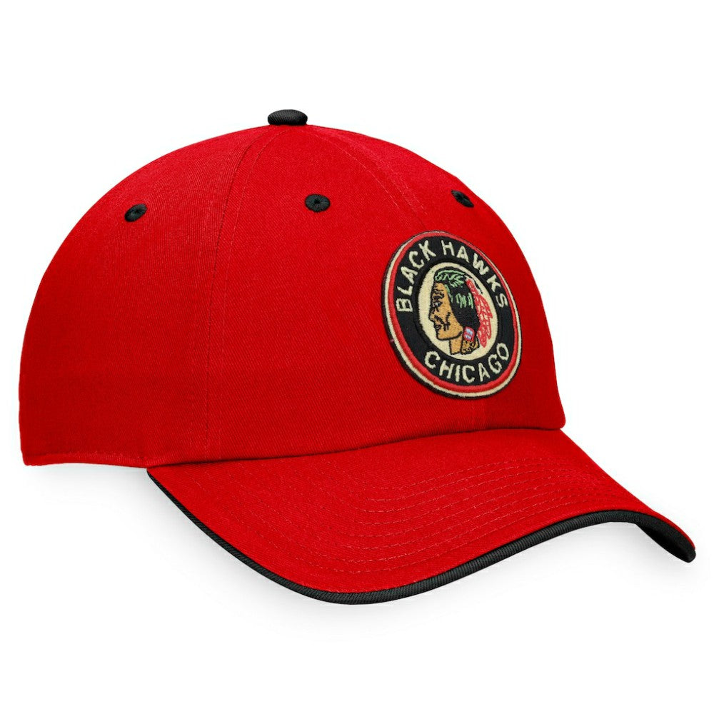 Chicago Blackhawks Fanatics Original Six Adjustable Hat - Red | Fanatics near me