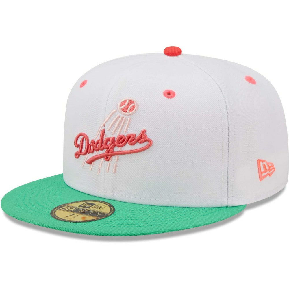Los Angeles Dodgers New Era 50th Anniversary in Los Angeles Watermelon Lolli 59FIFTY Fitted Hat Online