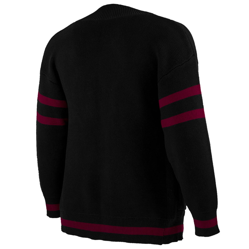 Miami Heat NBA x Keiser Clark No Caller ID Button-Up Cardigan Black/Red