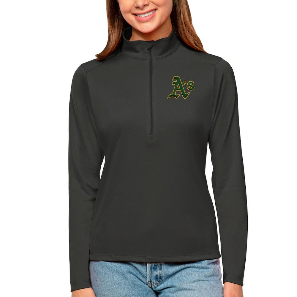 Athletics Antigua Women's Tribute Quarter-Zip Pullover Top Discount