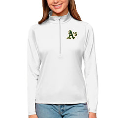 Athletics Antigua Women's Tribute Quarter-Zip Pullover Top Outlet