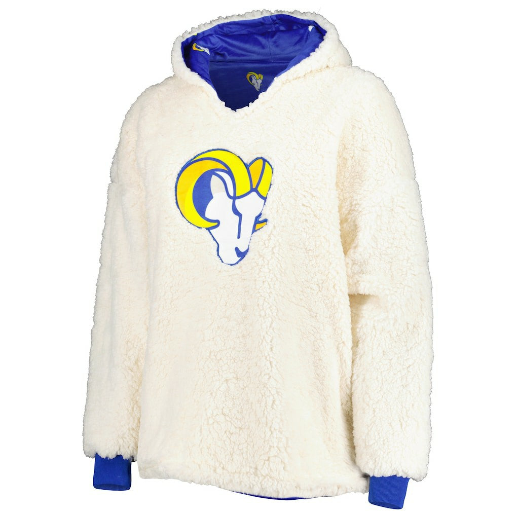 Los Angeles Rams FOCO Repeat Print Reversible Hoodeez - NFL