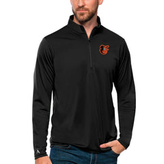 Baltimore Orioles Antigua Tribute Quarter-Zip Pullover Top Outlet