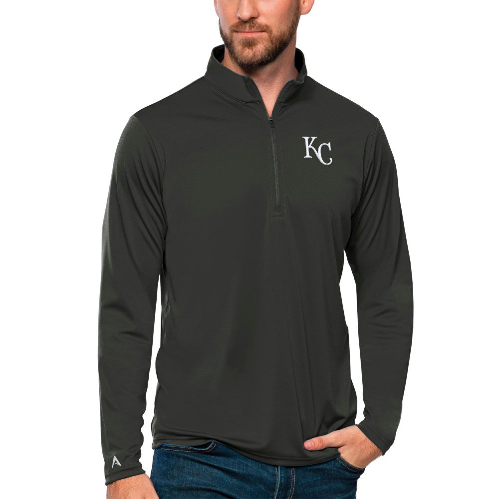 Kansas City Royals Antigua Tribute Quarter-Zip Pullover Top Near Me