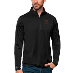 San Francisco Giants Antigua Tribute Quarter-Zip Pullover Top for sale