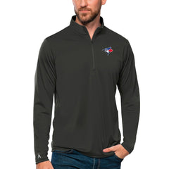 Toronto Blue Jays Antigua Tribute Quarter-Zip Pullover Top Discount