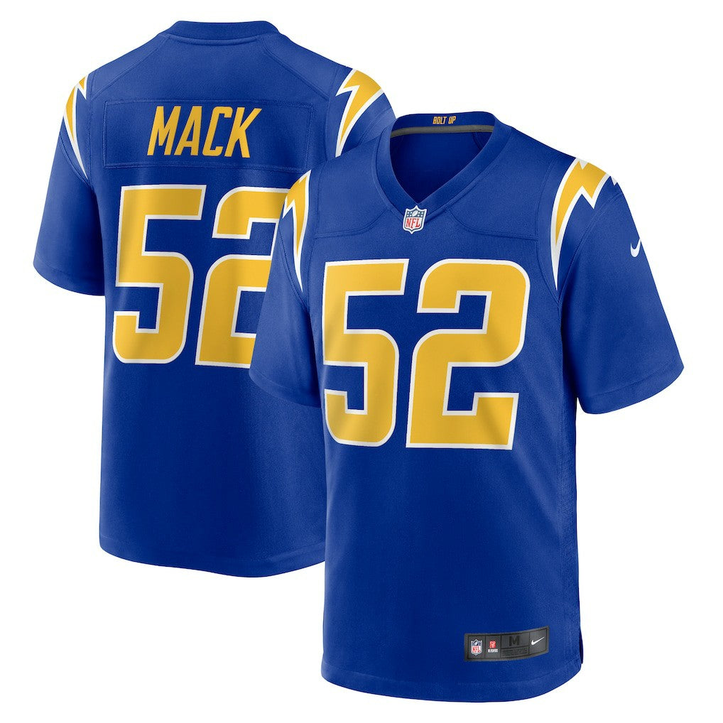 Khalil Mack Los Angeles Chargers Alternate Game Jersey - Royal - Nike