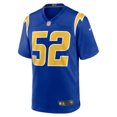 Khalil Mack Los Angeles Chargers Alternate Game Jersey - Royal - Nike