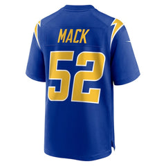Khalil Mack Los Angeles Chargers Alternate Game Jersey - Royal - Nike