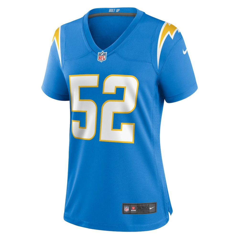 Khalil Mack Los Angeles Chargers Women's Player Jersey - Powder Blue - Nike