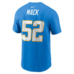 Khalil Mack Los Angeles Chargers Player Name & Number T-Shirt - Powder Blue - Nike