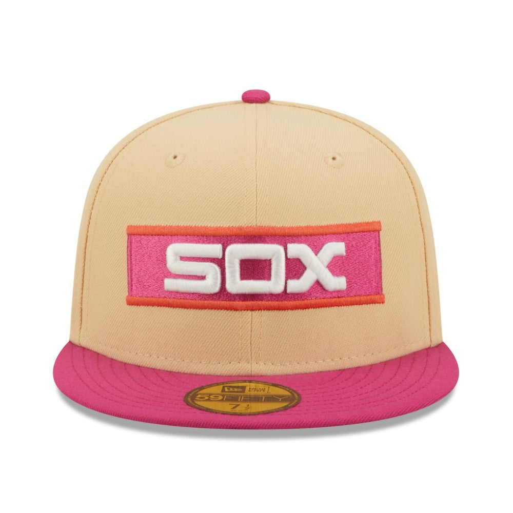 Chicago White Sox New Era 1933 MLB All-Star Game 50th Anniversary Mango Passion 59FIFTY Fitted Hat Online