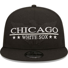 Chicago White Sox New Era Patriot Trucker 9FIFTY Snapback Hat Sale