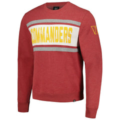 Washington Commanders '47 Bypass Tribeca Pullover Sweatshirt - Heathered Burgundy - 47 brand