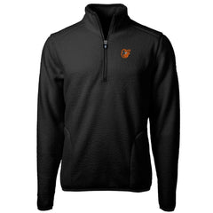 Baltimore Orioles Cutter & Buck Big & Tall Cascade Eco Sherpa Fleece Quarter-Zip Pullover Jacket for sale