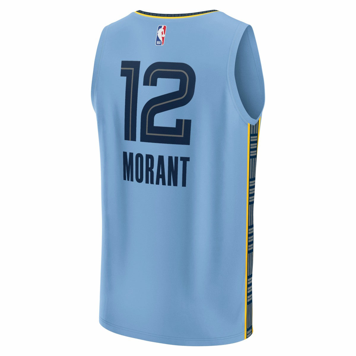 Fanatics Ja Morant Memphis Grizzlies Fast Break Replica Player Jersey Statement Edition Light Blue
