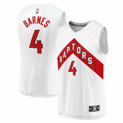 Fanatics Scottie Barnes Toronto Raptors Fast Break Replica Jersey Association Edition White
