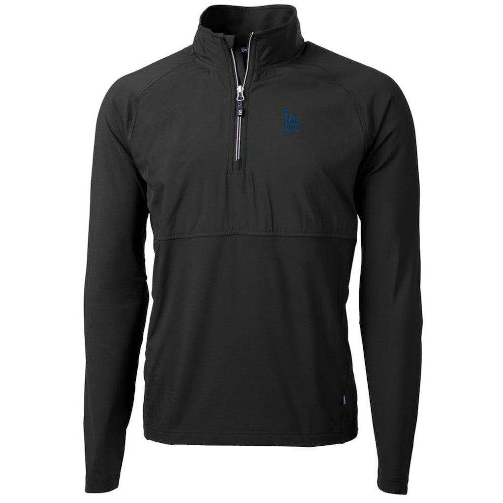 Los Angeles Dodgers Cutter & Buck Adapt Eco Knit Hybrid Recycled Quarter-Zip Pullover Jacket Online