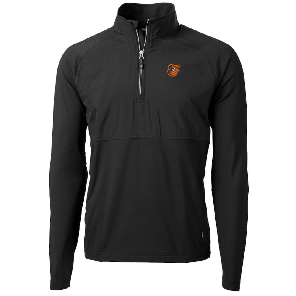 Baltimore Orioles Cutter & Buck Adapt Eco Knit Hybrid Recycled Quarter-Zip Pullover Jacket Near Me