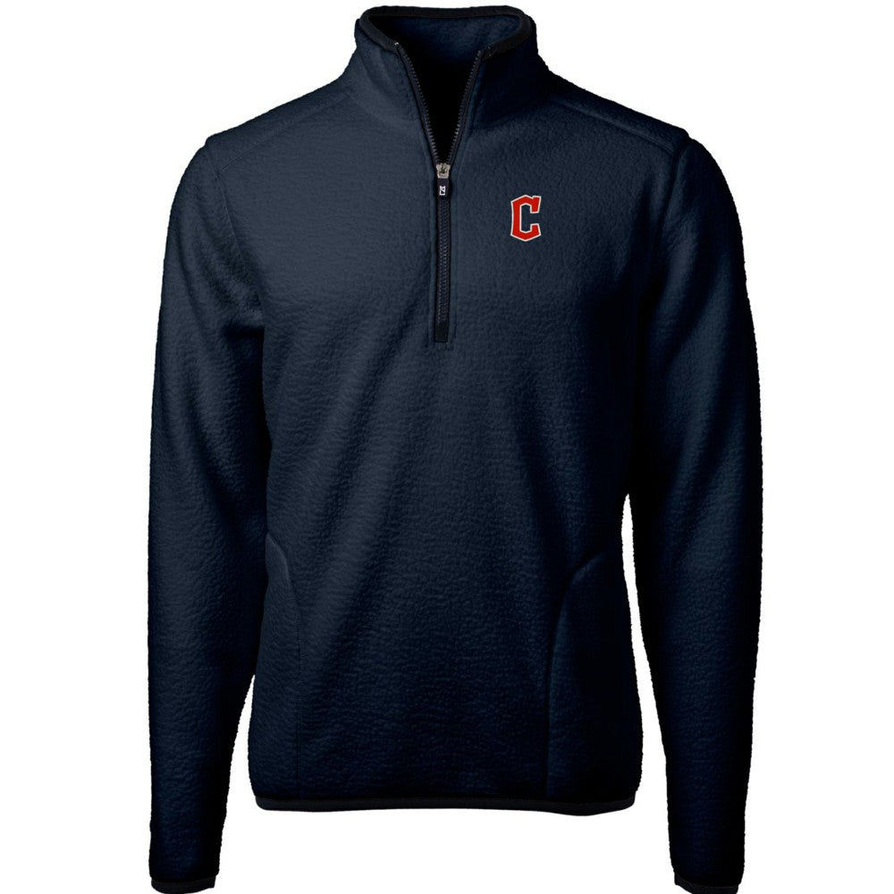 Cleveland Guardians Cutter & Buck Cascade Eco Sherpa Fleece Quarter-Zip Pullover Jacket Near Me
