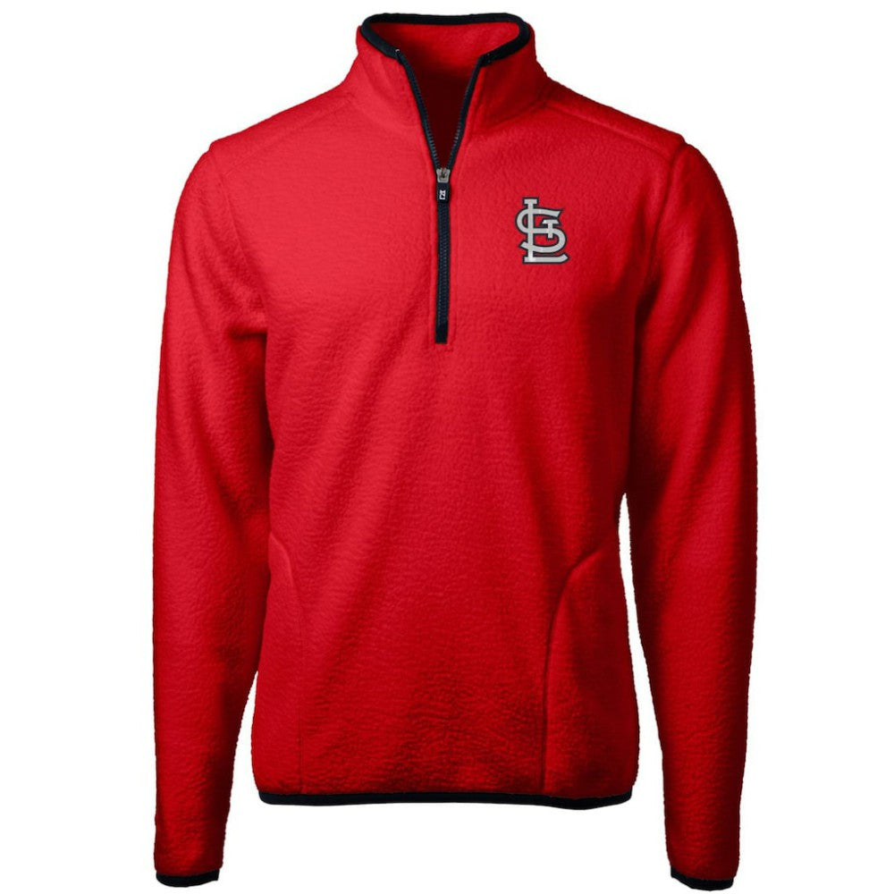 St. Louis Cardinals Cutter & Buck Cascade Eco Sherpa Fleece Quarter-Zip Pullover Jacket Near Me