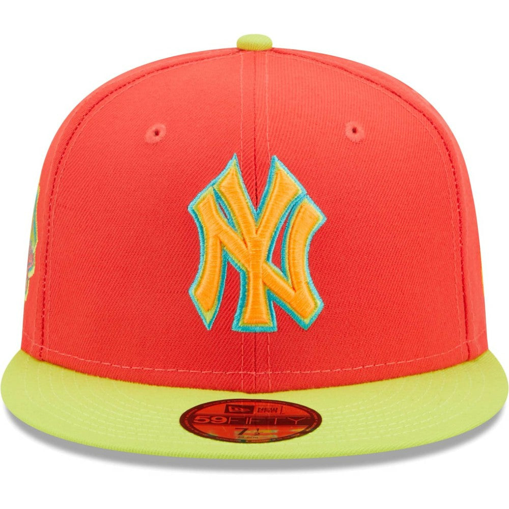 New York Yankees New Era   Lava Highlighter Combo 59FIFTY Fitted Hat Near Me