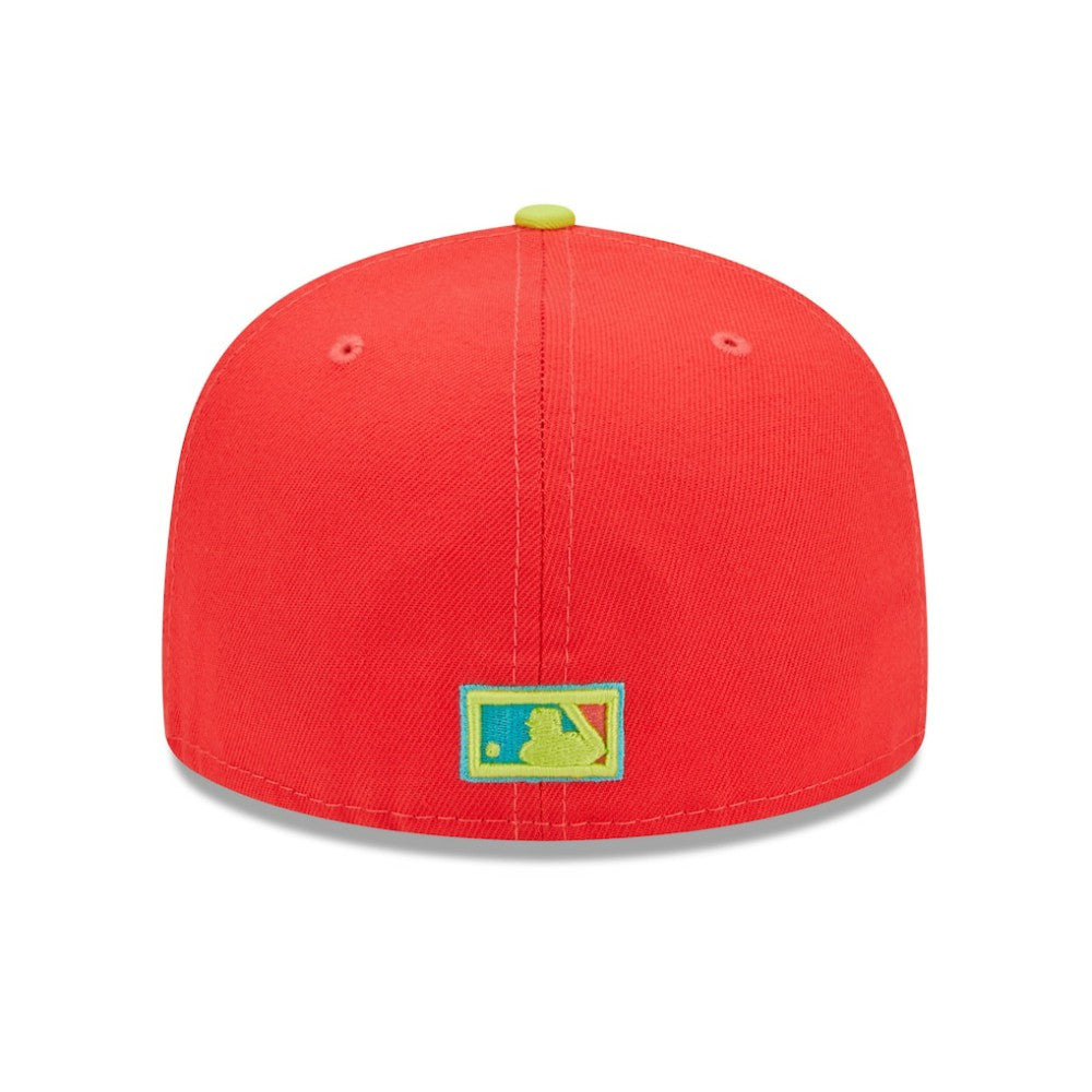 Athletics New Era 40th Anniversary Lava Highlighter Combo 59FIFTY Fitted Hat Discount