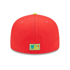 Athletics New Era 40th Anniversary Lava Highlighter Combo 59FIFTY Fitted Hat Discount