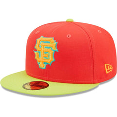 San Francisco Giants New Era   Lava Highlighter Combo 59FIFTY Fitted Hat for sale