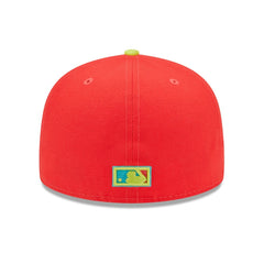Washington Nationals New Era 2008 Inaugural Season  Lava Highlighter Combo 59FIFTY Fitted Hat Outlet