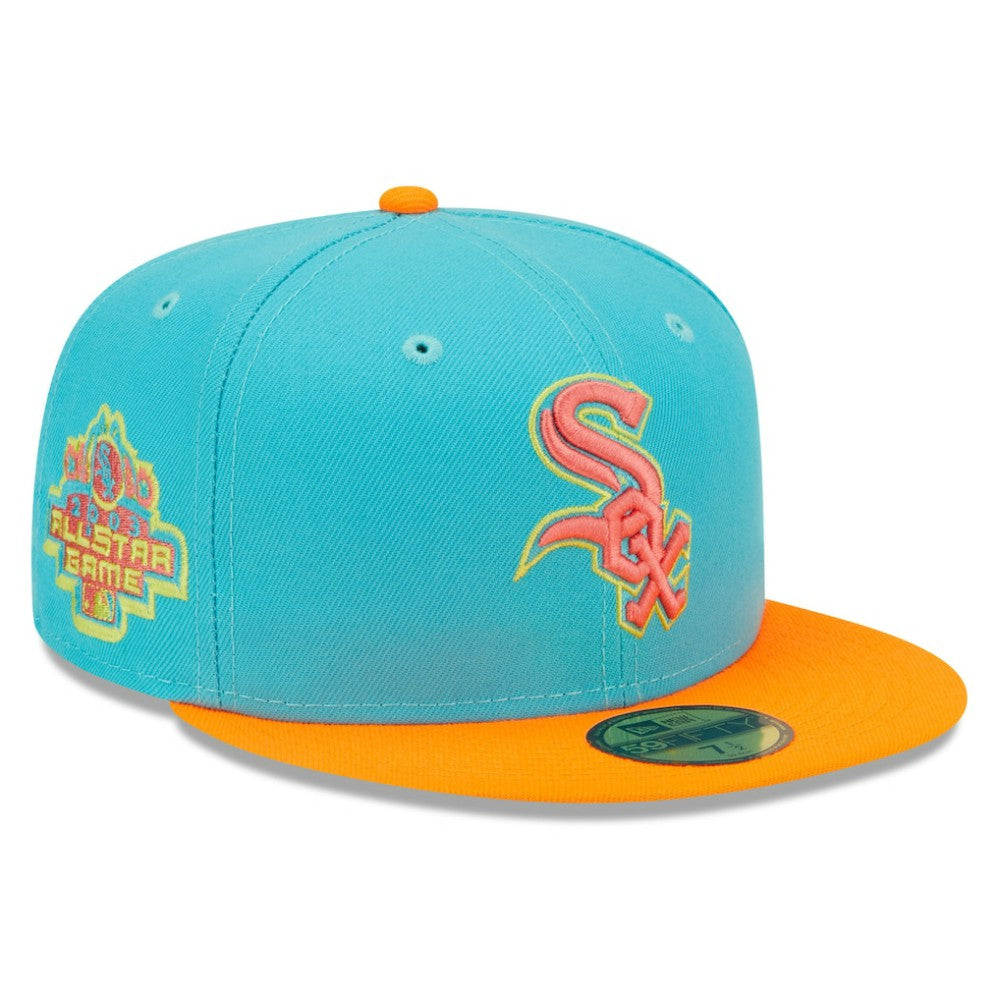 Chicago White Sox New Era Vice Highlighter 59FIFTY Fitted Hat Outlet