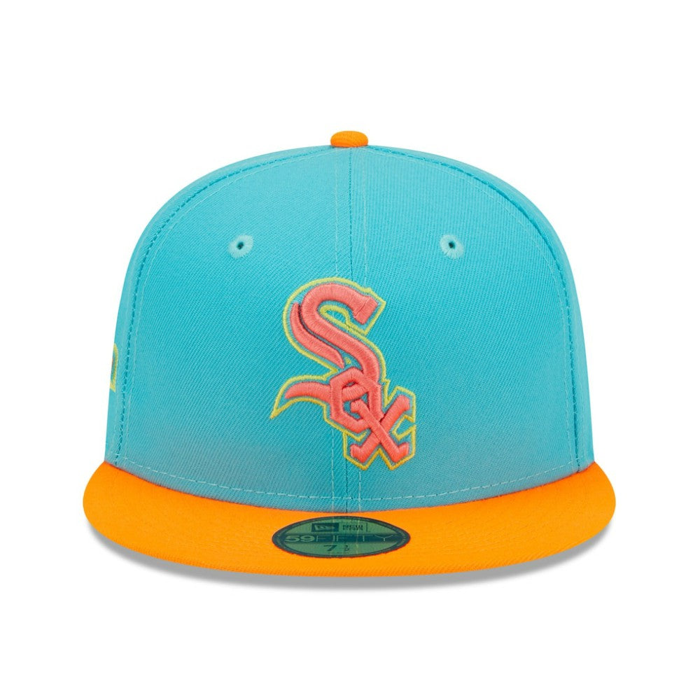 Chicago White Sox New Era Vice Highlighter 59FIFTY Fitted Hat Outlet