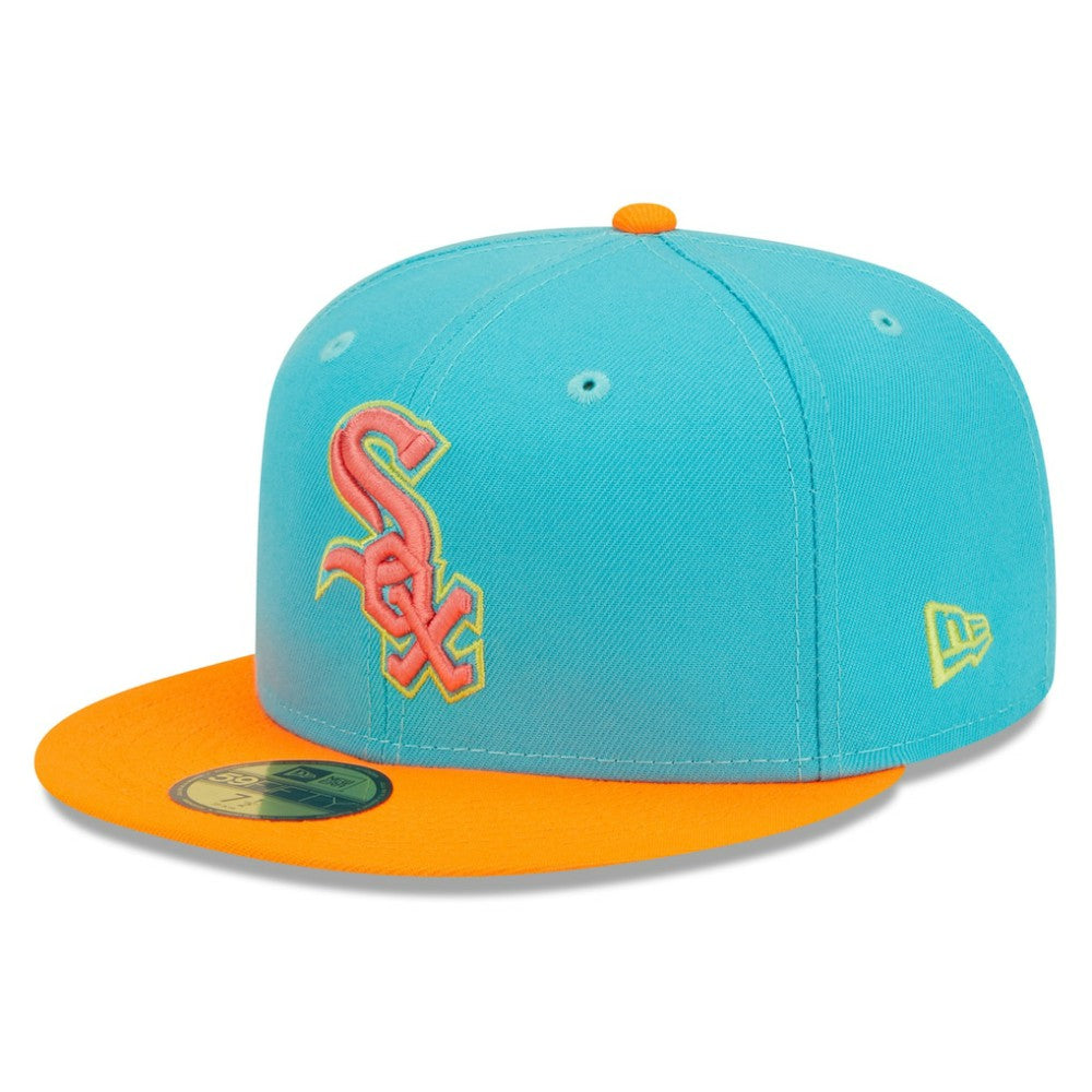 Chicago White Sox New Era Vice Highlighter 59FIFTY Fitted Hat Outlet