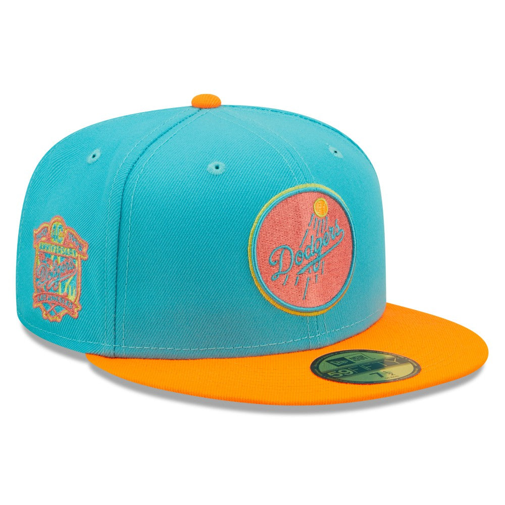 Los Angeles Dodgers New Era Vice Highlighter 59FIFTY Fitted Hat for sale