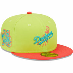 Los Angeles Dodgers New Era Cyber Highlighter 59FIFTY Fitted Hat Online