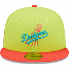 Los Angeles Dodgers New Era Cyber Highlighter 59FIFTY Fitted Hat Online
