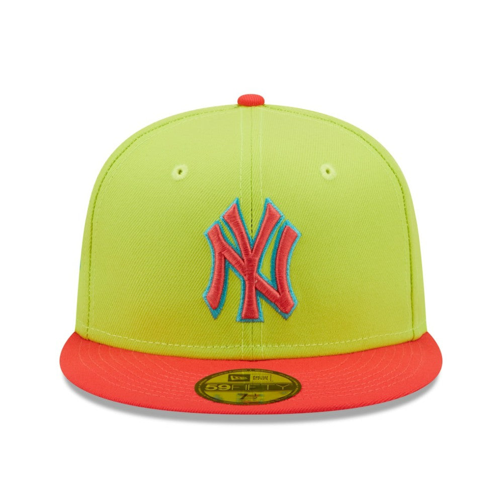 New York Yankees New Era Cyber Highlighter 59FIFTY Fitted Hat Discount