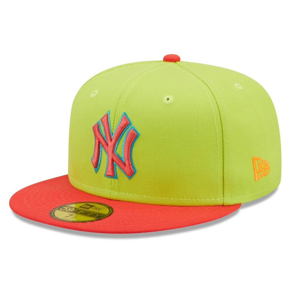 New York Yankees New Era Cyber Highlighter 59FIFTY Fitted Hat Discount