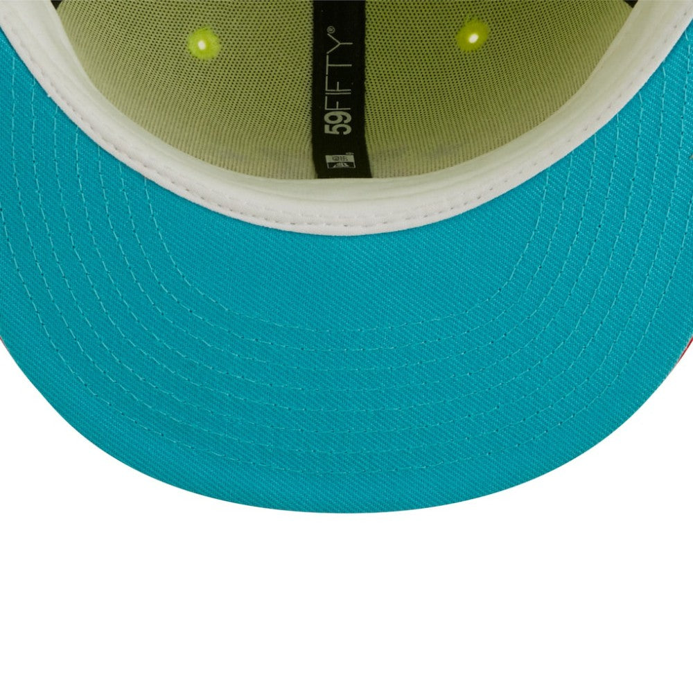 Washington Nationals New Era 2008 Inaugural Season Cyber Highlighter 59FIFTY Fitted Hat Discount