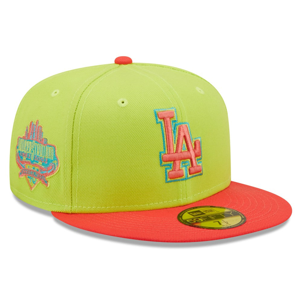 Los Angeles Dodgers New Era Cyber Highlighter 59FIFTY Fitted Hat Online