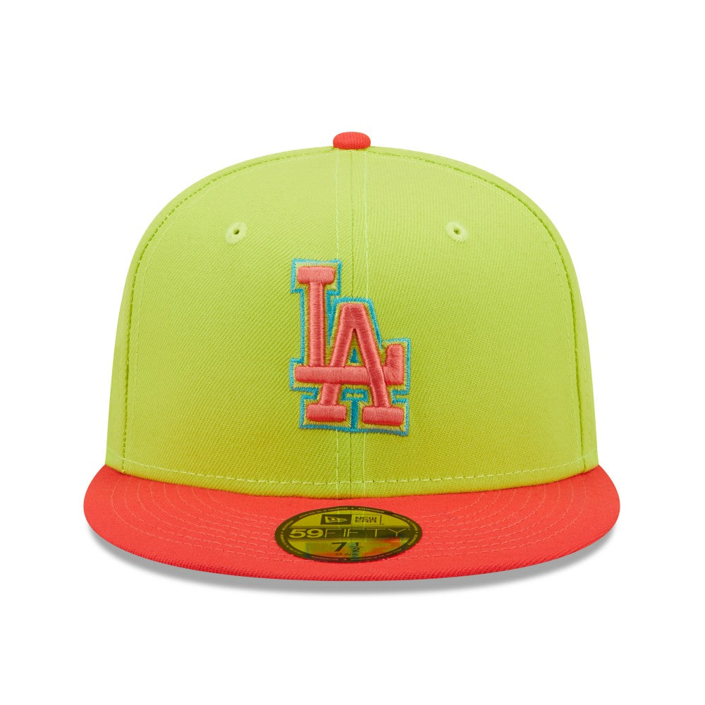 Los Angeles Dodgers New Era Cyber Highlighter 59FIFTY Fitted Hat Online
