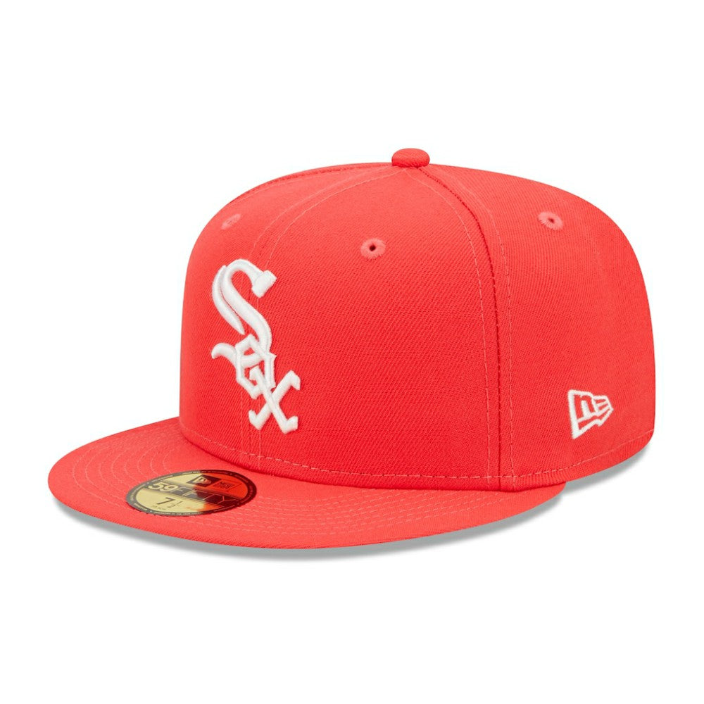 Chicago White Sox New Era Lava Highlighter Logo 59FIFTY Fitted Hat for sale