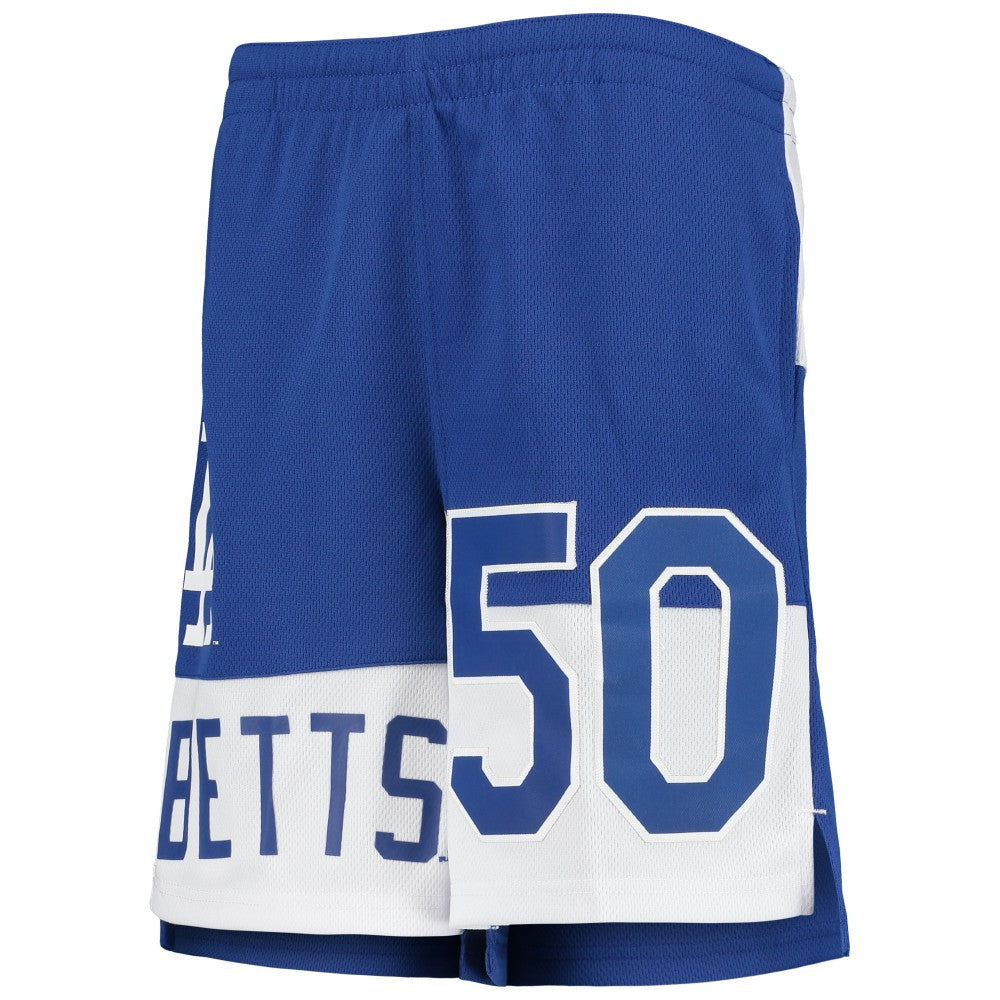 Mookie Betts Los Angeles Dodgers Youth Pandemonium Name & Number Shorts Online