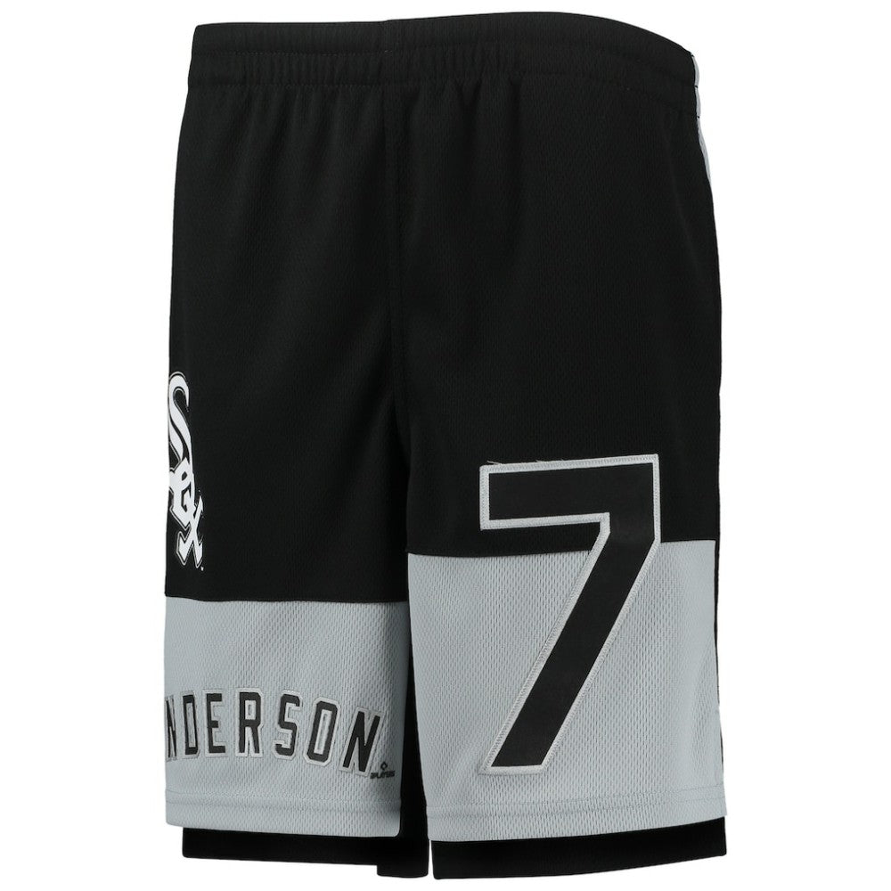 Tim Anderson Chicago White Sox Youth Pandemonium Name & Number Shorts Discount
