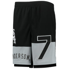 Tim Anderson Chicago White Sox Youth Pandemonium Name & Number Shorts Discount