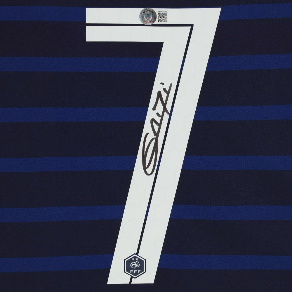 Fanatics - Antoine Griezmann France Autographed Blue Jersey