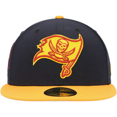 Tampa Bay Buccaneers New Era 30 Seasons 59FIFTY Fitted Hat - Navy/Gold - NFL
