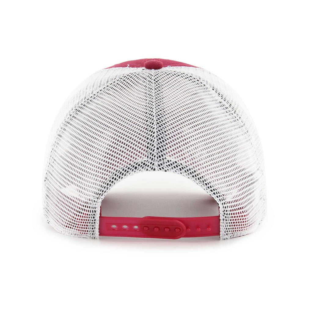 Arizona Cardinals '47 Highline Clean Up Trucker Snapback Hat - Cardinal/White - 47 brand