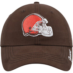 Cleveland Browns '47 Women's Miata Clean Up Primary Logo Adjustable Hat - Brown - 47 brand